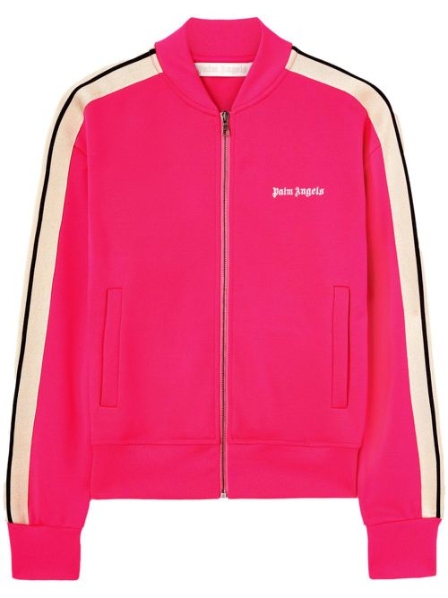 Embroidered bomber jacket - Pink