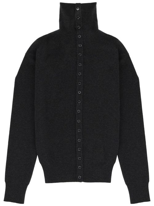 Button Fitted Cardigan