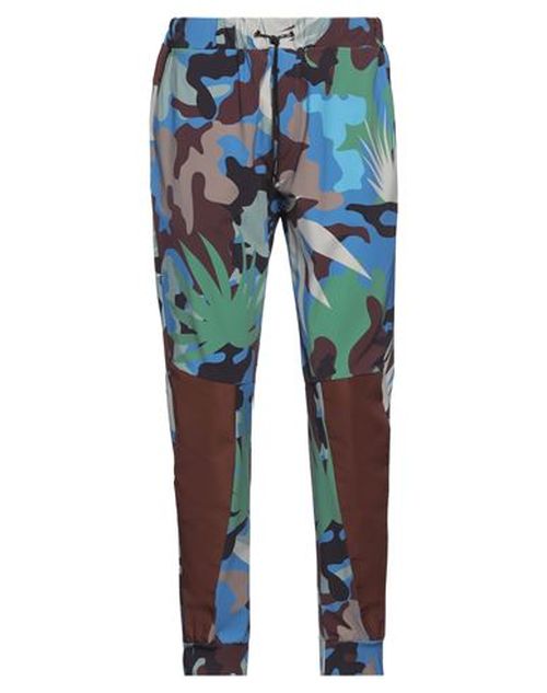 Man Pants Azure Size L Polyamide, Elastane, Polyester