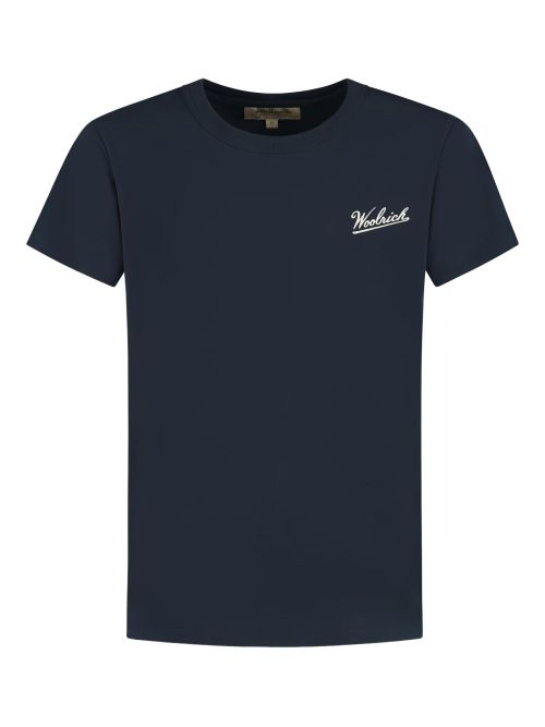 Woolrich Kids cotton T-shirt - Blue