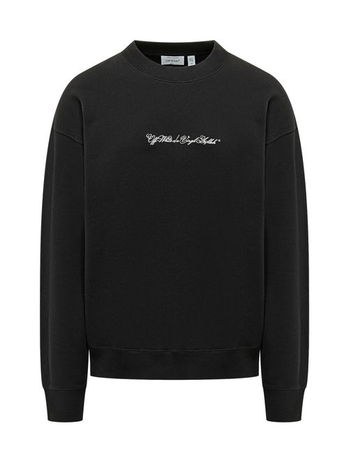 Black Crew Neck Sweatshirt