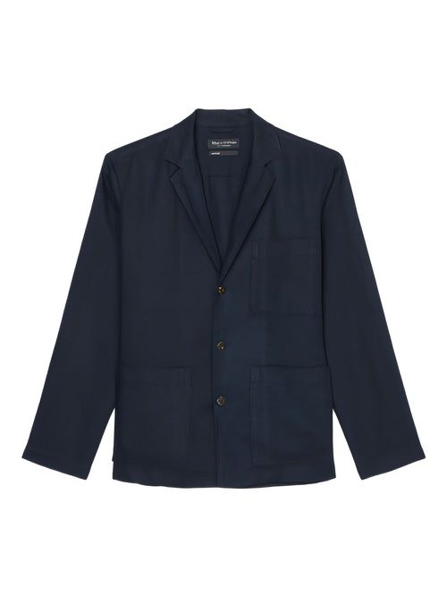 Button-down blazer - Blue