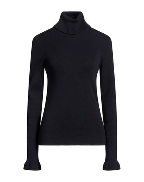 Chloé Woman Turtleneck Navy Size L Cotton, Wool
