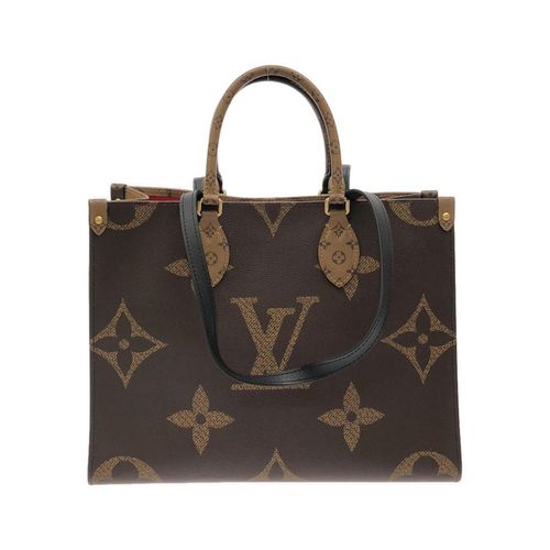 Louis Vuitton Marron Coated Canvas Handbag Pre-Owned