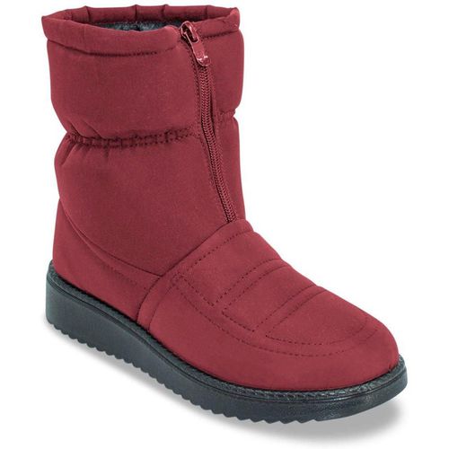 Wide Fit Water resistant Fabric Front Zip Boot