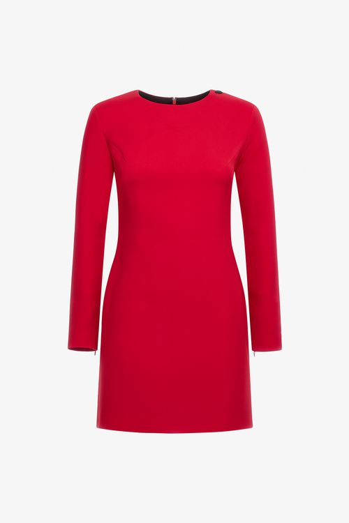 Long-sleeve Dress With Rc