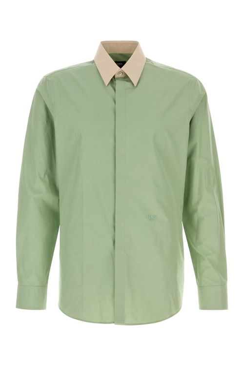 Poplin Shirt — Green