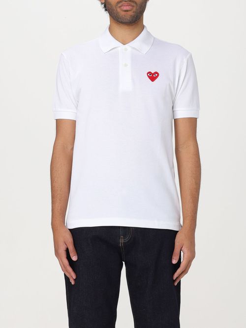 Polo Shirt Men color White