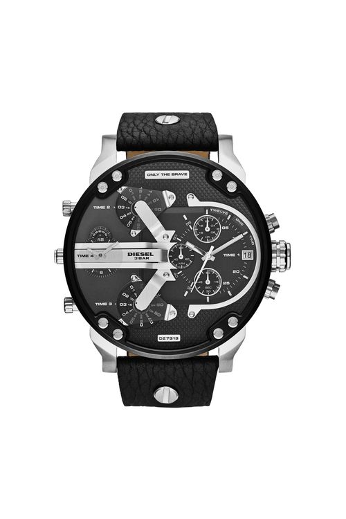 Mr. Daddy 2.0 watch with multi-layer watch - Timeframes - Man - Black
