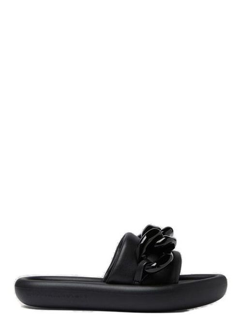 Stella McCartney Air Chain-Embellished Slip-On Slides