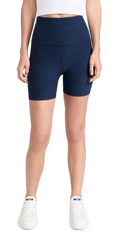 Spacedye Keep Pace Biker Short Nocturnal Navy