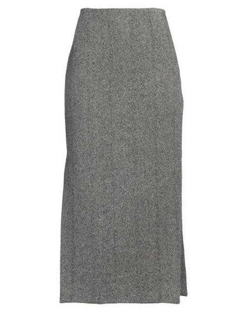 Etro Woman Midi skirt Black Size 2 Wool, Nylon