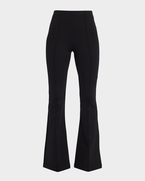 Bailey High-Rise Pintuck Flare Pants
