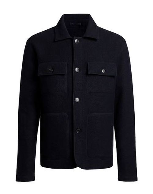 Façonnable Man Jacket Midnight blue Size XXL Wool