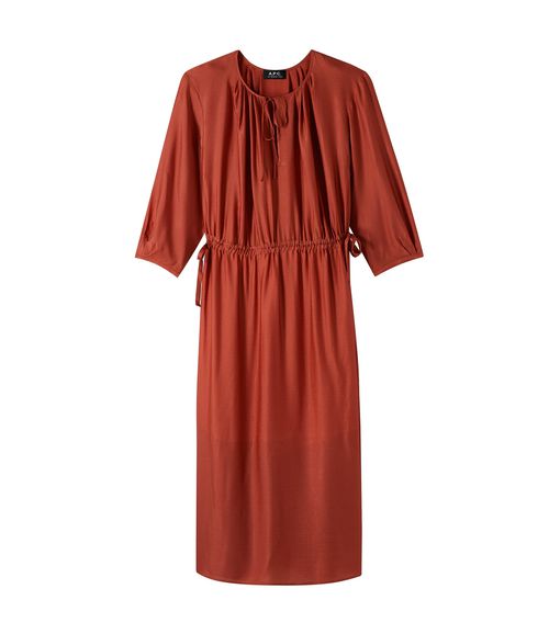 Eve dress GAF - Terracotta