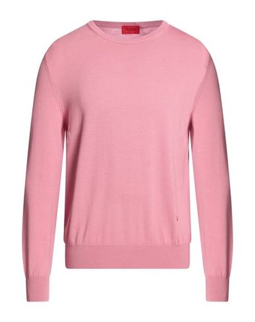 Man Sweater Pink Size L Wool