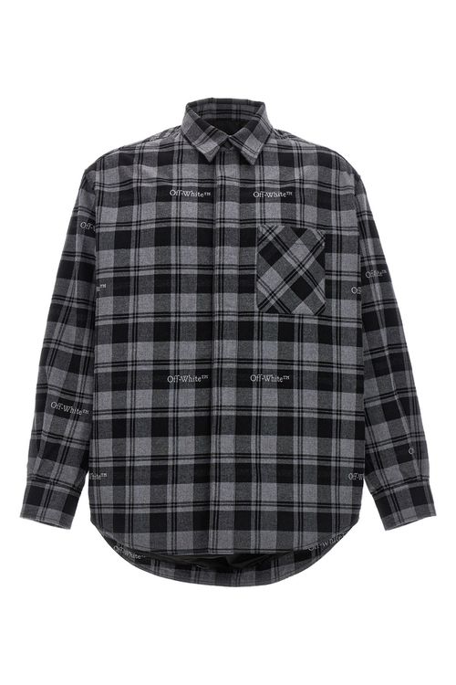 'Check Flannel Padded' Jacket