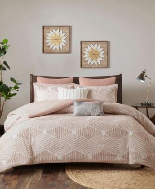 Inkivy Ellipse Jacquard Cotton Duvet Cover Sets