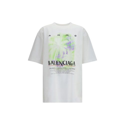 Graphic-Print Cotton T-shirt — White