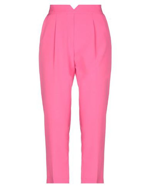 Woman Pants Fuchsia Size 6 Polyester, Elastane