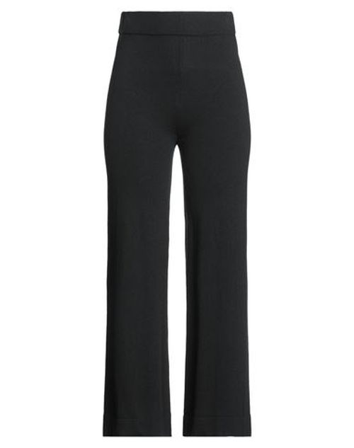 Woman Pants Black Size M Wool, Viscose, Polyamide, Cashmere
