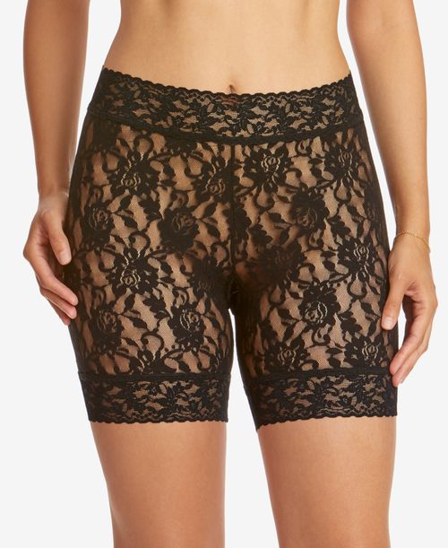 Signature Lace Bike Shorts 481252 - Black