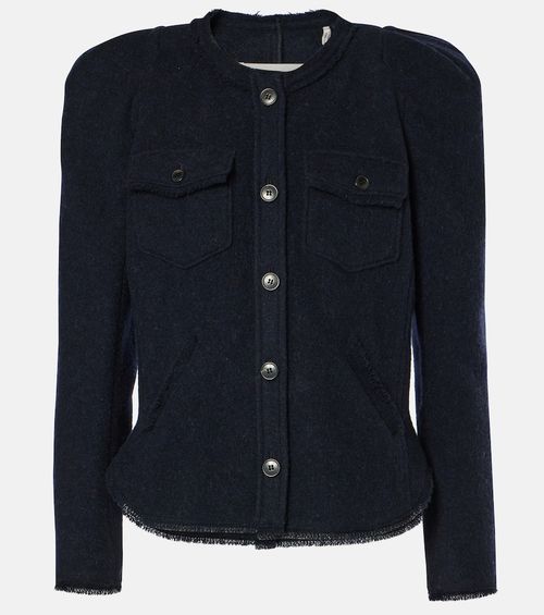Nelly wool-blend jacket