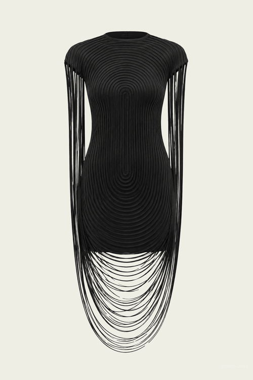 Katja Mini Dress in Black