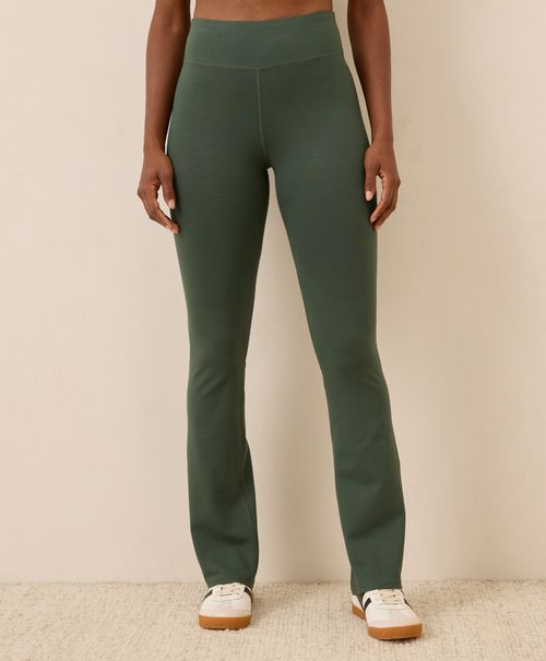 Women's Pine Green On the Go-To Bootcut Legging HZ