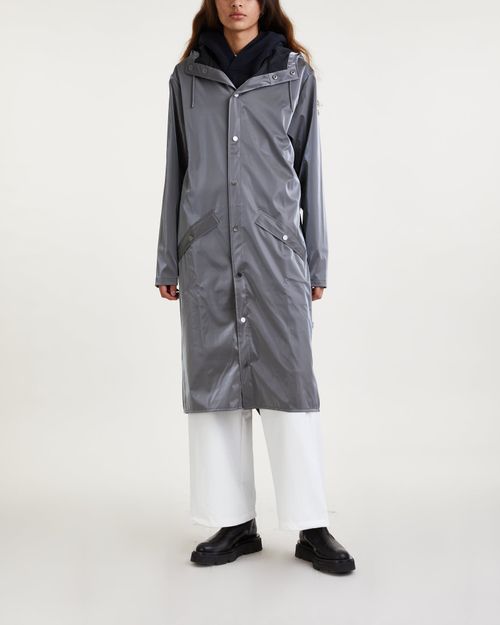 Rains Jacket Longer Metallic