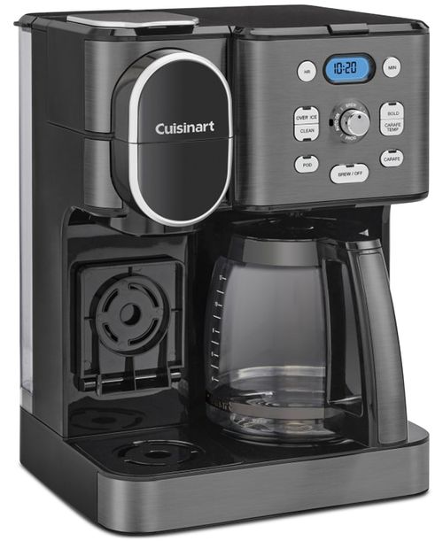 Ss-16 Coffee Center 2-in-1 12-Cup Drip Coffeemaker - Black