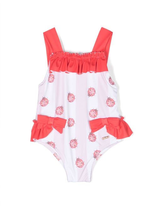 Ladybug printed swimsuit - Pink