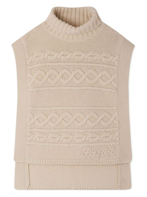 Graziella wool vest - Neutrals