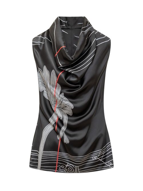 Elegant Silken Shirt