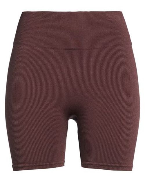 Woman Shorts & Bermuda Shorts Chocolate brown Size 1 Polyamide, Elastane