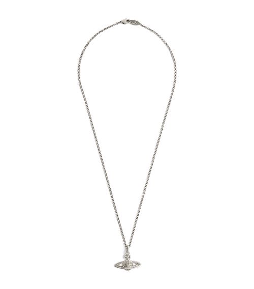 Mini Bas Relief Orb Necklace