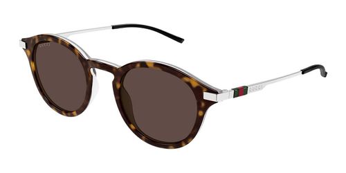 Gucci GG1890SA Asian Fit 002 Men's Sunglasses Tortoiseshell Size 49