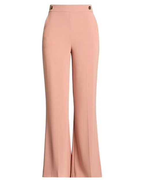 Woman Pants Blush Size 10 Polyester, Elastane