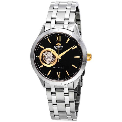 Open Heart Automatic Black Dial Mens Watch FAG03002B0