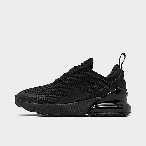 Little Kids Air Max 270 Casual Shoes in Black