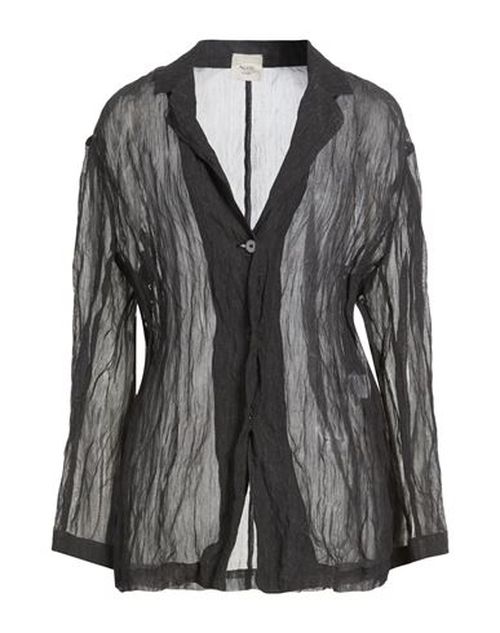 Chocolat Woman Blazer Black Size 4 Cotton, Metal