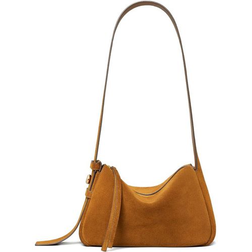 Tory Burch Romy Suede Leather Shoulder Bag