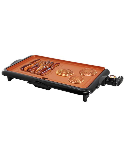 18.89in Electric Grill/Griddle With Copper Coating