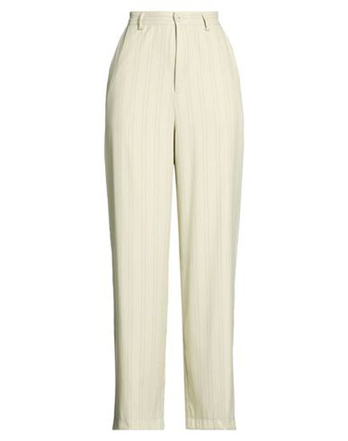 Woman Pants Beige Size S Polyester, Viscose, Elastane, Metallic fiber