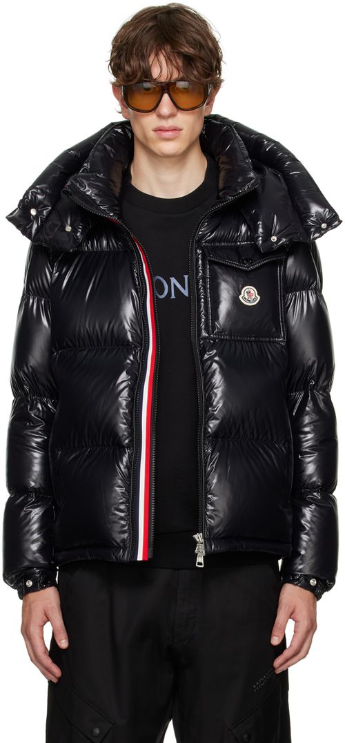 Black Montbeliard down jacket