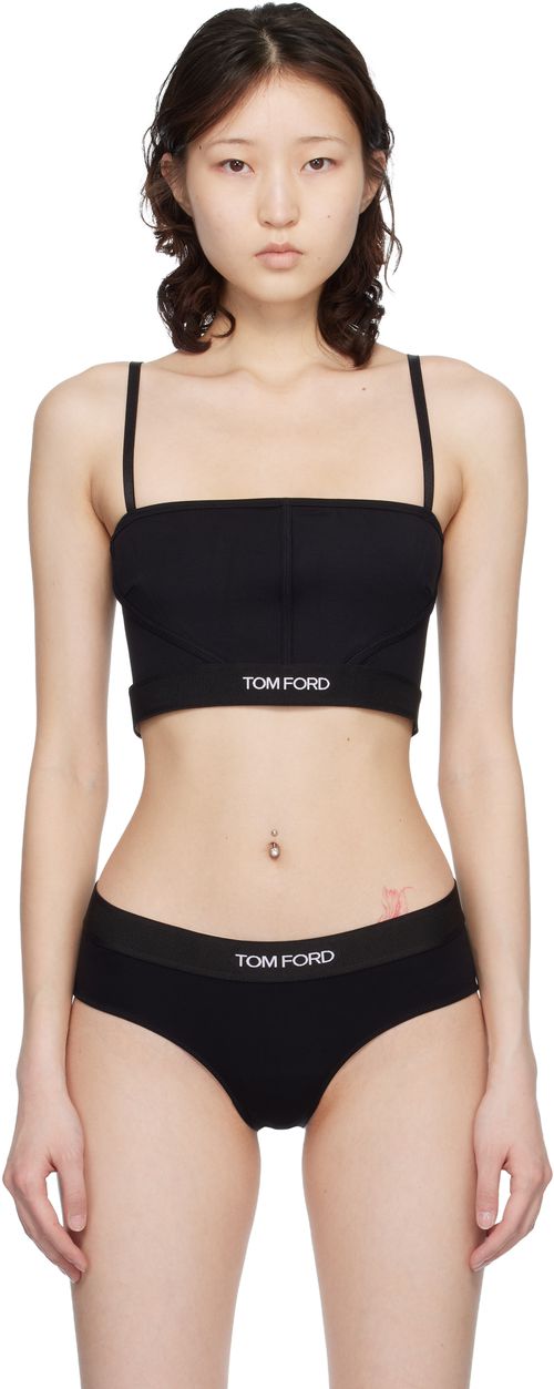 Black Modal Signature Top