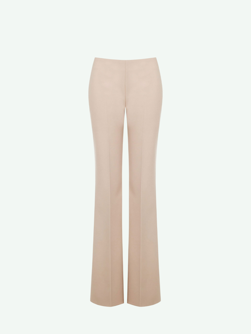 Pantalone in palazzo donna dove beige
