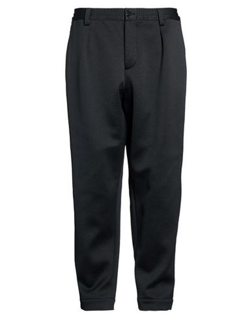 Man Pants Black Size 30 Polyester, Wool, Polyamide