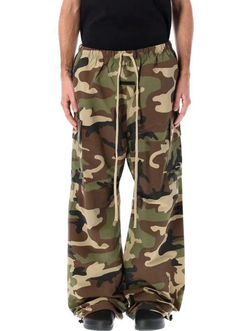 Fear Of God Essentials Camouflage Printed Cargo Pants