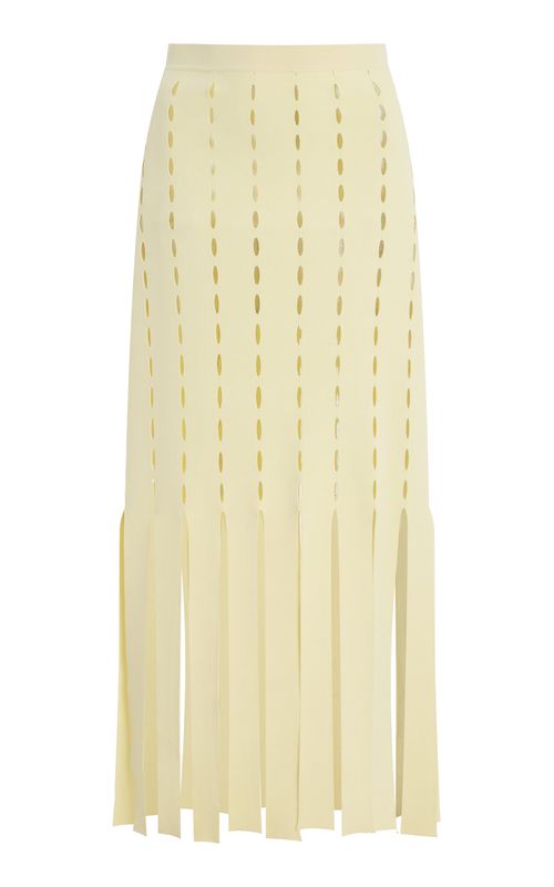 Perry Perforated Knit Maxi Skirt - Moda Operandi